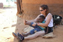 Manex and his walker Manex and his walker