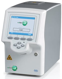 Roche Diagnostics’ cobas Liat PCR System offers point-of-care testing for flu, strep, and RSV. Roche Diagnostics’ cobas Liat PCR System offers point-of-care testing for flu, strep, and RSV.