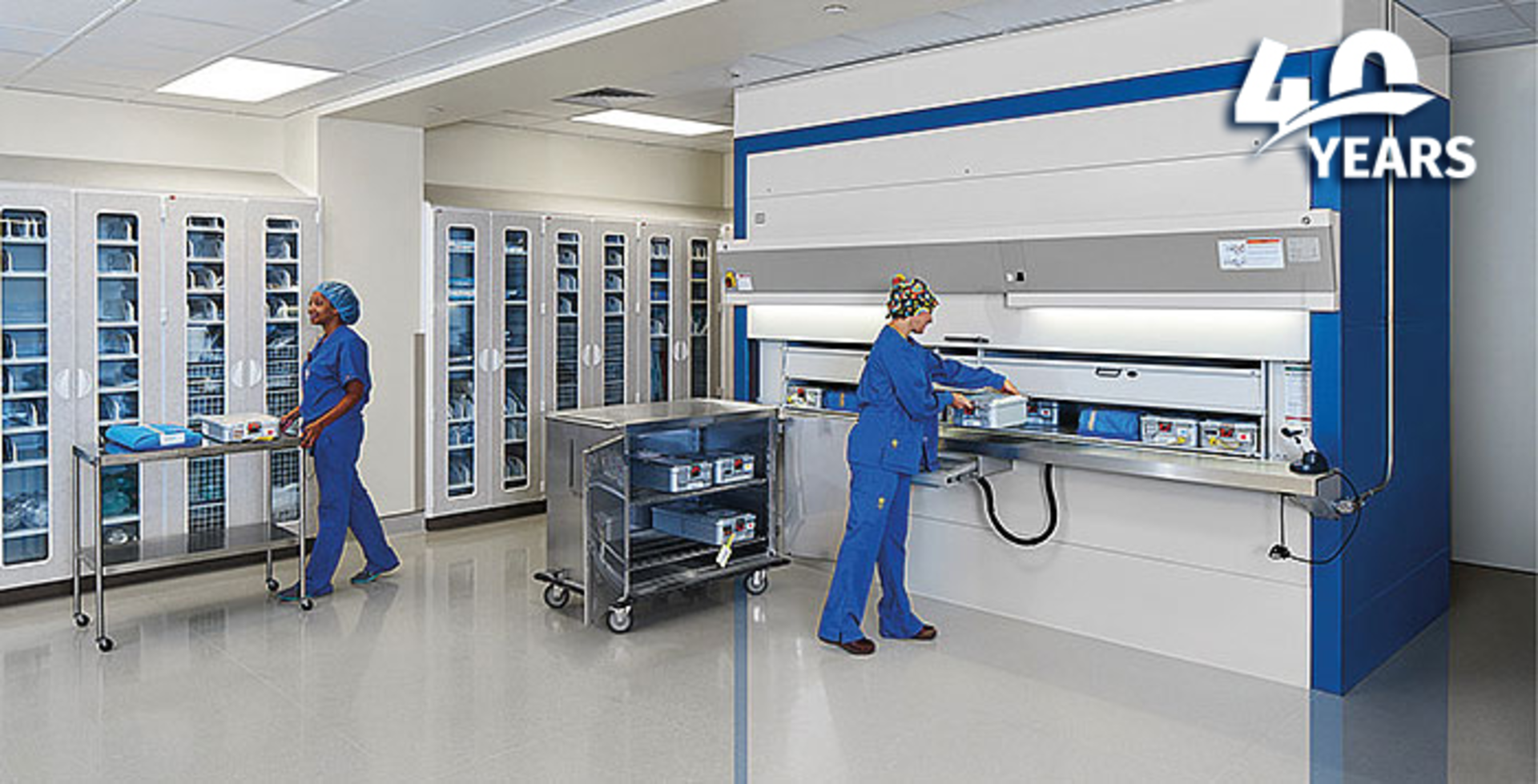 Midmark exam room furniture, 1968 and now