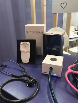 Left to Right: Mark Wächter, Moderator and Host of MEDICA App, First place FibriCheck’s, Stephanie Vinckenbosch, Daniela Seixas, CEO of Tonic App in second place and the Veta Health App co-founder Dr. Nora Zetsche in third place. Dr. Moka Lantum, Muthu Singaram, Jury Captain MEDICA App Left to Right: Mark Wächter, Moderator and Host of MEDICA App, First place FibriCheck’s, Stephanie Vinckenbosch, Daniela Seixas, CEO of Tonic App in second place and the Veta Health App co-founder Dr. Nora Zetsche in third place. Dr. Moka Lantum, Muthu Singaram, Jury Captain MEDICA App