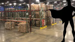 ALM Contract Services shows a storeroom that needed some help (left) and what it did to improve the footprint (right).
