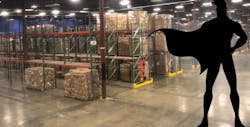 ALM Contract Services shows a storeroom that needed some help (left) and what it did to improve the footprint (right). ALM Contract Services shows a storeroom that needed some help (left) and what it did to improve the footprint (right).