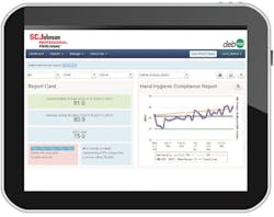 DebMed Monitoring hand-hygiene compliance system from SC Johnson Professional DebMed Monitoring hand-hygiene compliance system from SC Johnson Professional