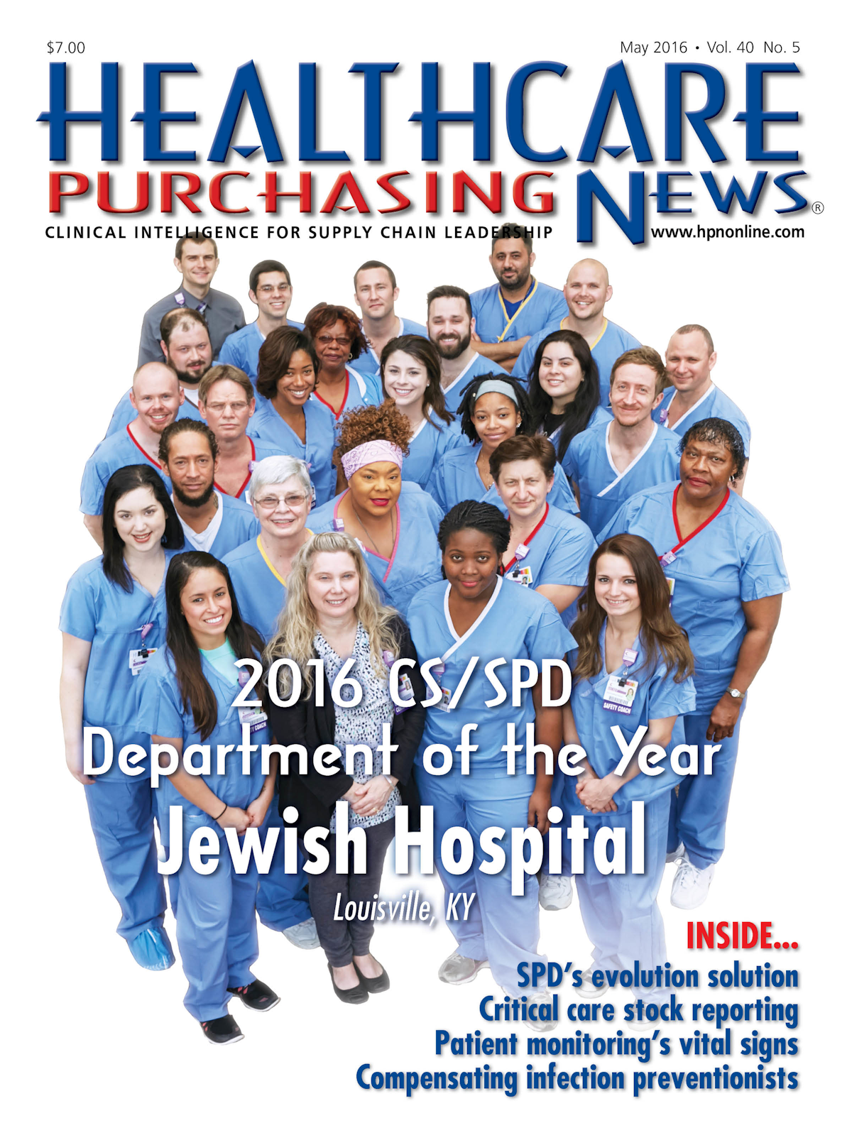 May 2016 Healthcare Purchasing News