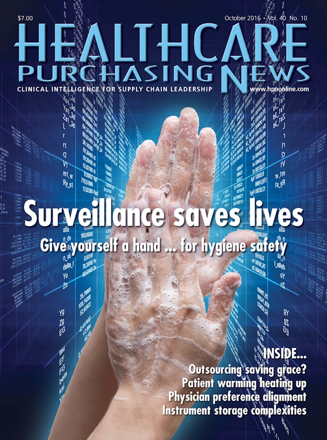 October 2016 Healthcare Purchasing News