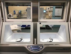 Cantel Medical’s ADVANTAGE PLUS Pass-Thru Automated Endoscope Reprocessor (AER) installed at Hennepin Healthcare Cantel Medical’s ADVANTAGE PLUS Pass-Thru Automated Endoscope Reprocessor (AER) installed at Hennepin Healthcare