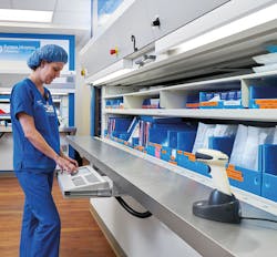 The HänelSoft Inventory Control Software integrated with Hänel’s Rotomat Vertical Carousel The HänelSoft Inventory Control Software integrated with Hänel’s Rotomat Vertical Carousel