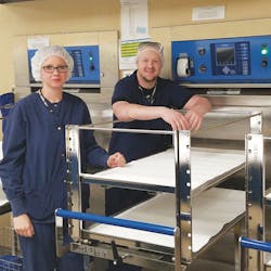 Sara Vickers (left) and Shea Storlie (right) members of the KVH Central Sterile Processing team Sara Vickers (left) and Shea Storlie (right) members of the KVH Central Sterile Processing team