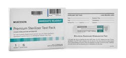 McKesson Sterilization Chemical Integrator Pack for Steam Sterilization McKesson Sterilization Chemical Integrator Pack for Steam Sterilization