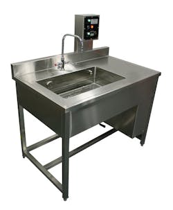 TBJ’s Hydro-Force rinse system TBJ’s Hydro-Force rinse system