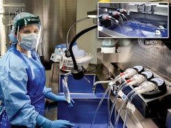 The Pure Processing FlexiPump Independent Flushing System and the PureSteel Healthcare Reprocessing Sink The Pure Processing FlexiPump Independent Flushing System and the PureSteel Healthcare Reprocessing Sink