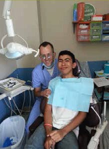 A patient in Honduras A patient in Honduras