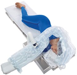 Multi-position upper body warming blanket from 3M Multi-position upper body warming blanket from 3M