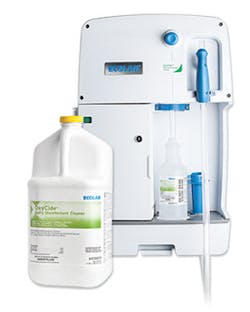 OxyCide Daily Disinfectant Cleaner and Dilution Management System, from Ecolab,