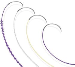 Ethicon&rsquo;s Stratafix Knotless Tissue Control sutures are coated with triclosan.