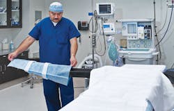 Ansell’s SANDEL STAT-BLOC Table Linens Ansell’s SANDEL STAT-BLOC Table Linens