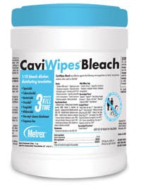 Metrex Cavi Wipes Bleach Canister Metrex Cavi Wipes Bleach Canister