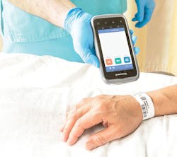 The Genesis Automation handheld tracks all supplies used on a patient, removing expired or recalled products from circulation. The Genesis Automation handheld tracks all supplies used on a patient, removing expired or recalled products from circulation.