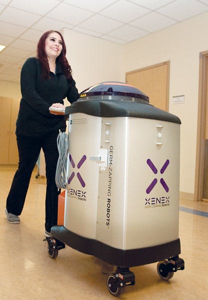 Xenex Germ-Zapping Robot