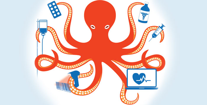 CKM Healthcare&rsquo;s IPAC Administrator Pharmacy Module with DDD and DOT antibiotic usage rates for 2016 per 1,000 patient days.