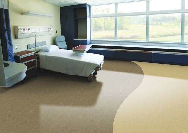 Eco flooring by nora systems Inc.