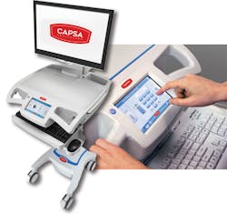 Capsa’s Carelink workstation Capsa’s Carelink workstation