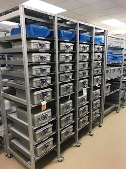 DSI’s Container Tray system DSI’s Container Tray system