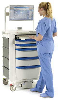 Metro’s Flexline cart with PowerPod Metro’s Flexline cart with PowerPod