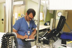 David Leahy – filling an on demand supply request at UMMC West David Leahy – filling an on demand supply request at UMMC West