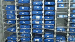 The HALYARD and BELINTRA SMART-FOLD Sterisystem is comprised of UBeFlex and UBeTrack storage solutions and can increase storage capacity by 30 percent. Comprised of stainless-steel instrument baskets, shelves, transport carts and SMART-FOLD High Performance Sterilization Wrap, the technologies utilize a two-touch system to help safeguard the sterility of instruments after sterilization, through storage and transport, until use in the OR. The HALYARD and BELINTRA SMART-FOLD Sterisystem is comprised of UBeFlex and UBeTrack storage solutions and can increase storage capacity by 30 percent. Comprised of stainless-steel instrument baskets, shelves, transport carts and SMART-FOLD High Performance Sterilization Wrap, the technologies utilize a two-touch system to help safeguard the sterility of instruments after sterilization, through storage and transport, until use in the OR.