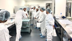 Tour of new SPD space during First Annual Cross Collaborative Conference. Karl Kuo Is presenting the Scope Control inspection device from Dovideq. Tour of new SPD space during First Annual Cross Collaborative Conference. Karl Kuo Is presenting the Scope Control inspection device from Dovideq.