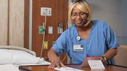 Minnie Watson, EVS Tech at Memorial Medical Center in Springfield, IL, is winner of the Champions of Clean contest. Minnie Watson, EVS Tech at Memorial Medical Center in Springfield, IL, is winner of the Champions of Clean contest.