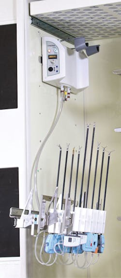 The Cenorin LD100 is designed to reduce human variability in the drying process by assisting in the removal of moisture from the channels within robotic instruments The Cenorin LD100 is designed to reduce human variability in the drying process by assisting in the removal of moisture from the channels within robotic instruments