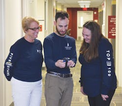 Sue Ditzler, Justin Galczynski, & Heather Moran review ERP integration procedures Sue Ditzler, Justin Galczynski, & Heather Moran review ERP integration procedures