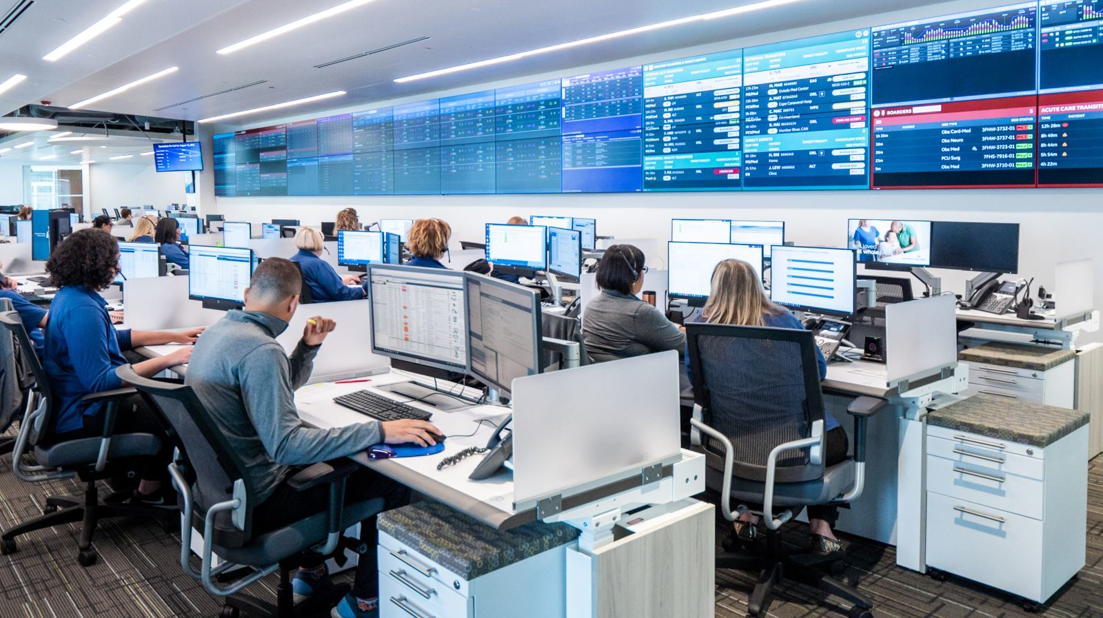Mission Control center/GE Healthcare/AdventHealth