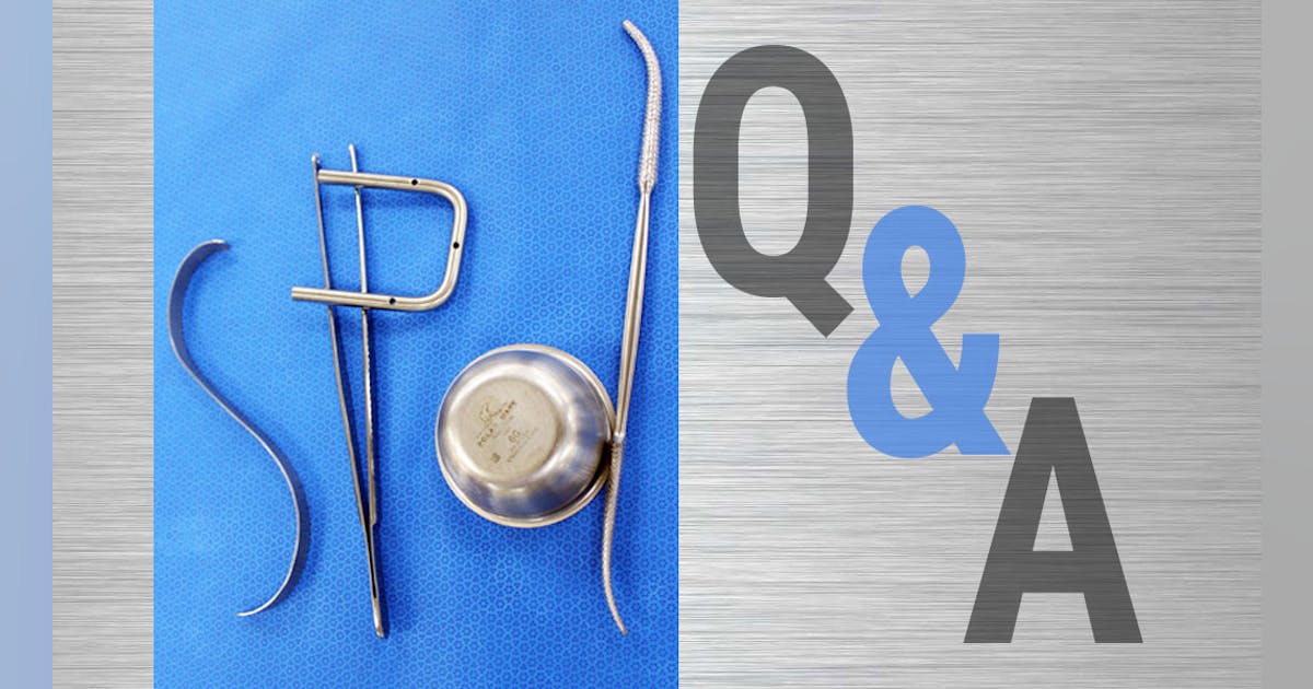 Soaking instruments; using labels; peel pack placement | Healthcare ...