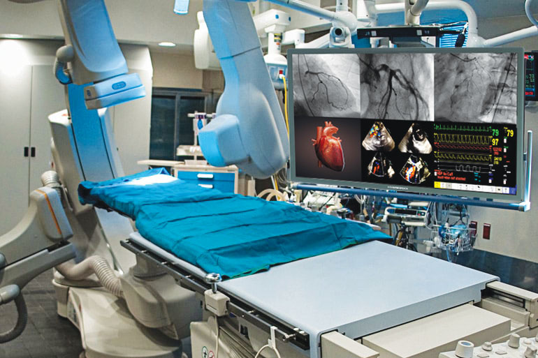 Ampronix 58 inch 8MP LED Cath Lab Monitor