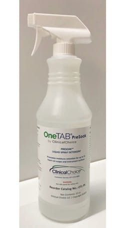OneTAB PreSoak from Clinical Choice