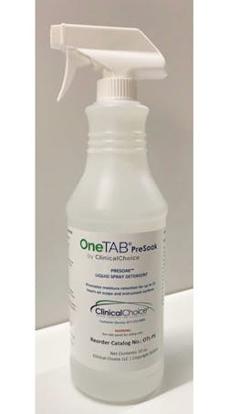 OneTAB PreSoak from Clinical Choice OneTAB PreSoak from Clinical Choice