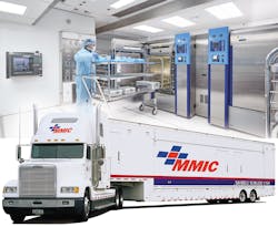 Mobile Medical International Corporation temporary sterile processing facility and mobile unit.