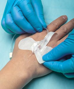 Dale Medical Products' vascular-access stabilization device Dale Medical Products' vascular-access stabilization device