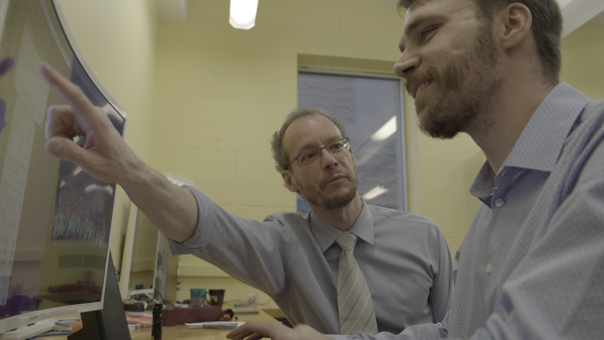 McMaster University researchers Maikel Rheinst&auml;dter and Sebastian Himbert