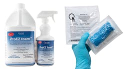 Certol ProEZ foam pre-treatment spray and QEZ bedside kit for cleaning scopes