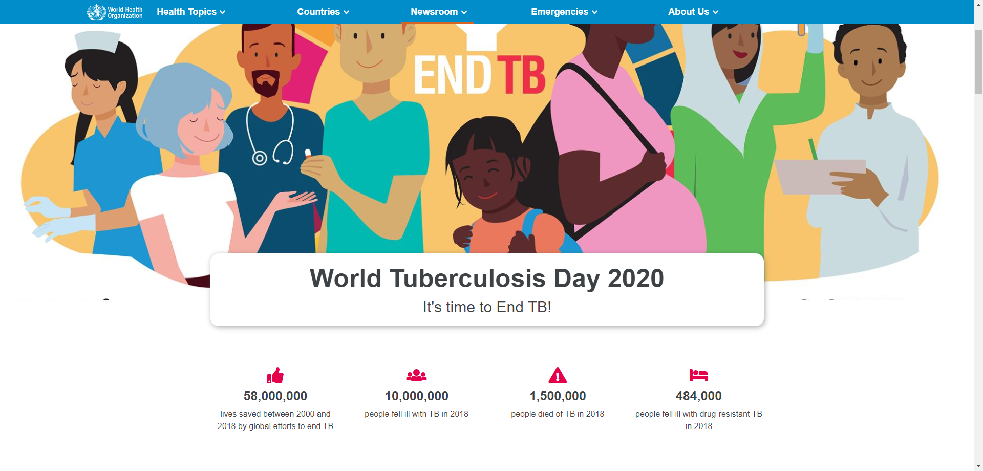 New Who Recommendations To Prevent Tuberculosis Aim To Save Millions Of Lives Pic 3 24 20du Worldtbday World Health Organization 5e7a1c3bf24b5
