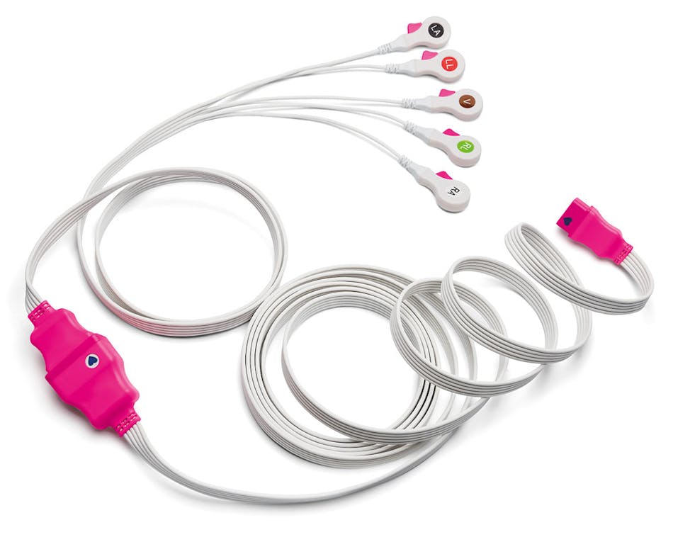 Kendall DL single-patient-use ECG cable and lead wire system by Cardinal Health