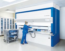 Hänel’s Rotomat automated carousel Hänel’s Rotomat automated carousel