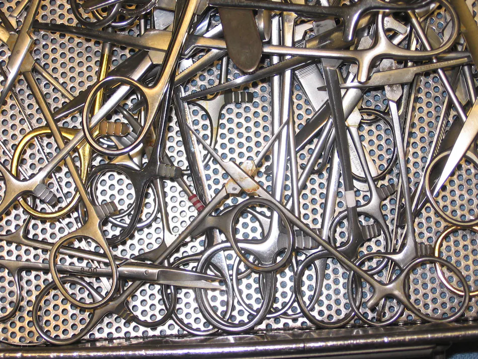 Rusting Instrument Erasing instrument errors | Healthcare Purchasing News