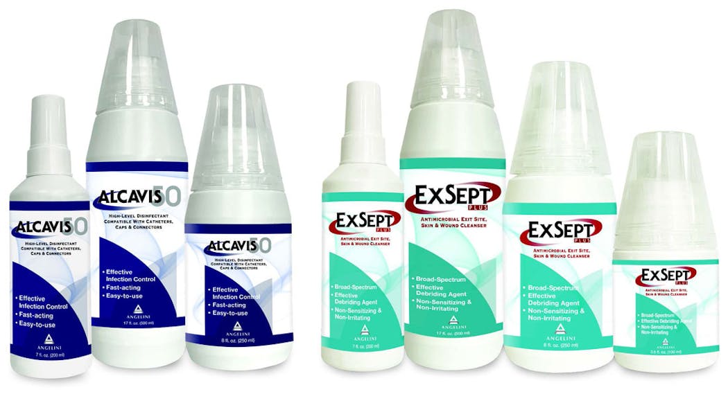 Alcavis 50 and ExSept Plus from Angelini Pharma