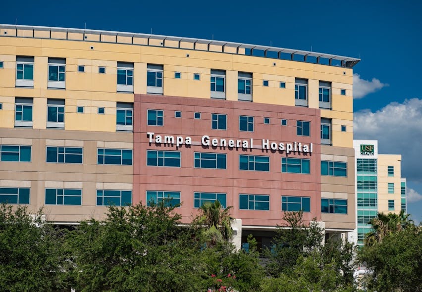 Tampa General Hospital prepares to accept the first shipment of COVID