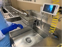 AdventHealth performs direct visualization in decontamination